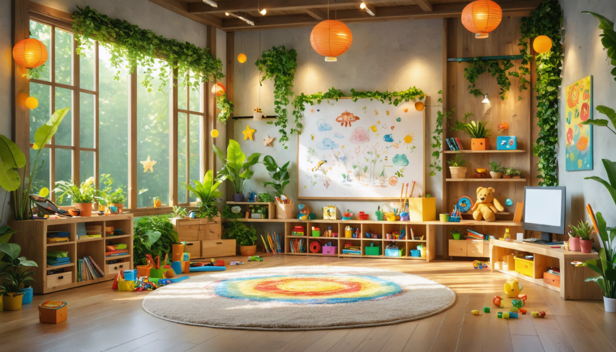 découvrez les couleurs feng shui idéales pour l'ouest de la maison afin de stimuler la créativité et le bien-être des enfants.