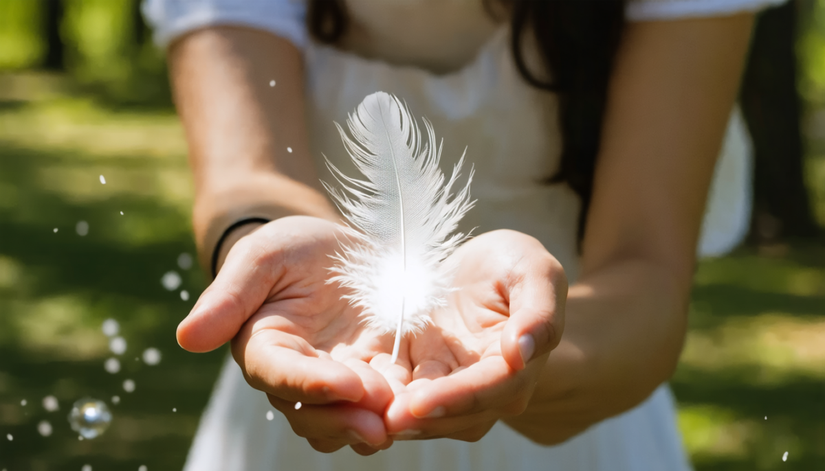 découvrez la signification profonde de la plume blanche et le message céleste qu'elle transmet à travers le décryptage des signes des anges.