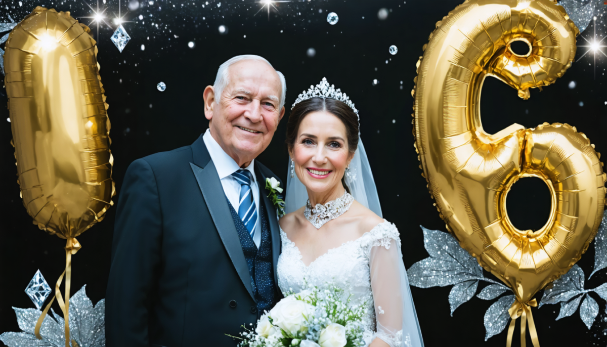 célébrez 60 ans de mariage avec nos idées de cadeaux uniques et discours émouvants pour des noces de diamant inoubliables.