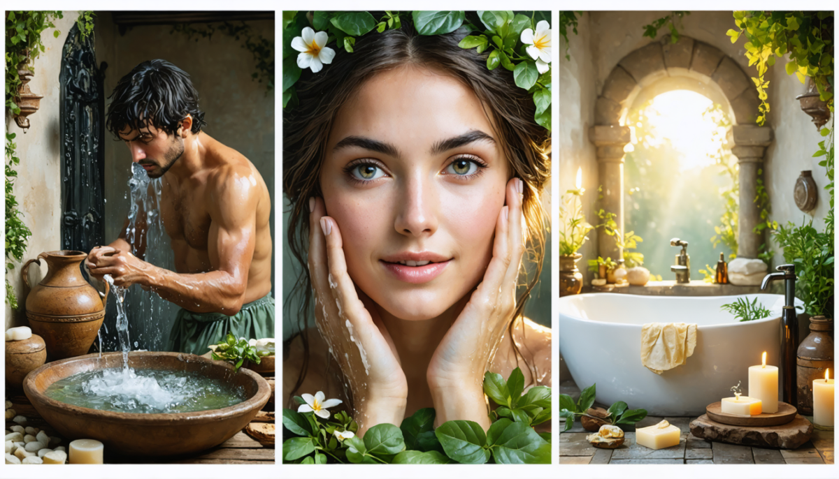 découvrez comment l'évolution de nos rituels d'hygiène à travers le temps révèle les secrets pour conserver un éclat de beauté éternel.