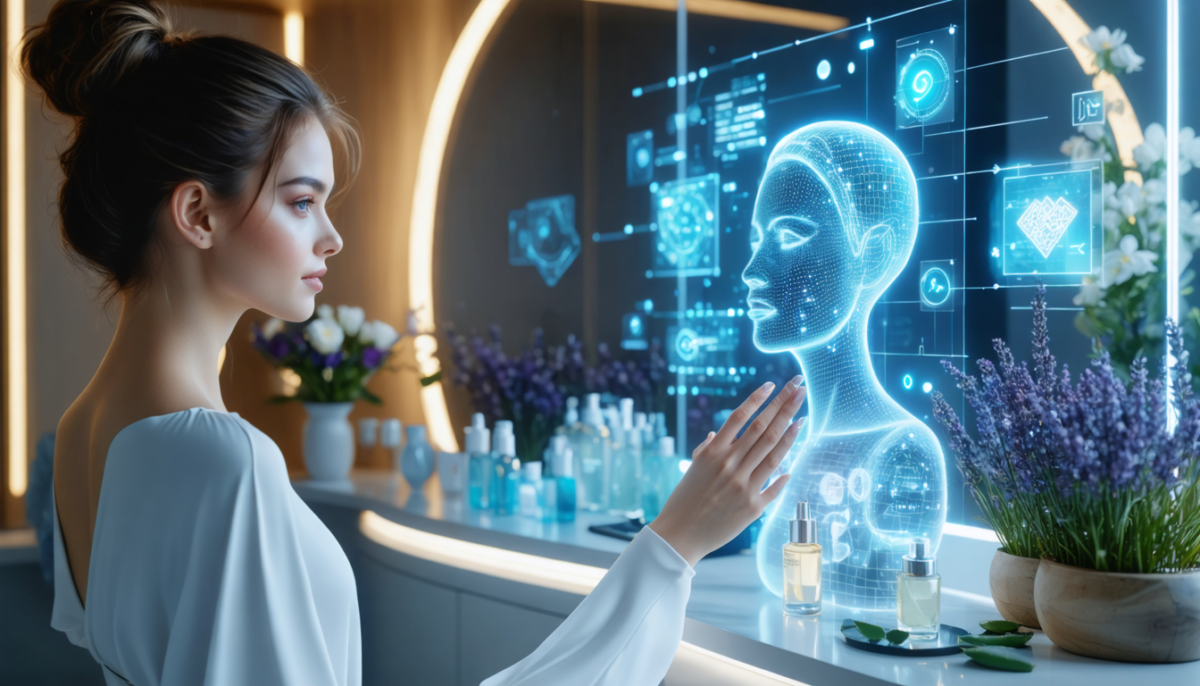 découvrez l’ère du « tech & touch », une nouvelle vision de la beauté qui marie innovation digitale et authenticité naturelle pour une harmonie parfaite et une expérience sensorielle unique.