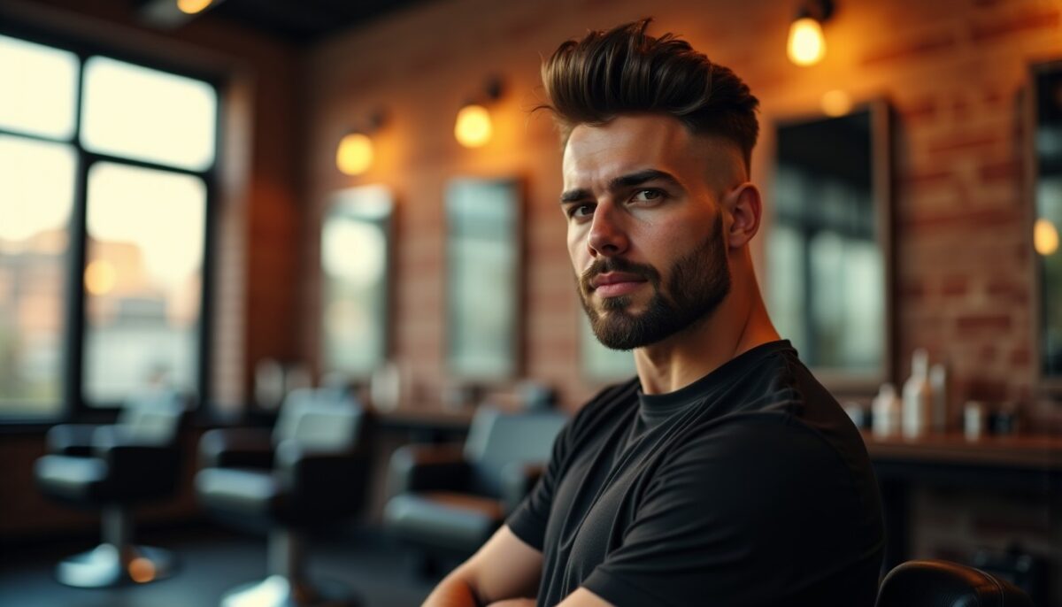 Wolf cut pour homme : 7 styles tendance et astuces pour le réussir chez le coiffeur