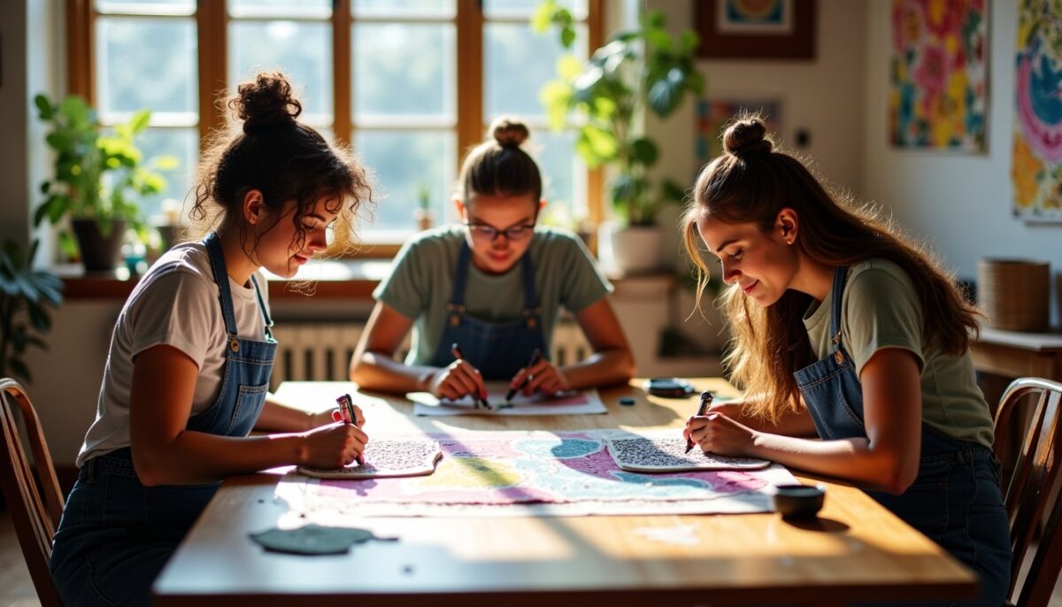 La linogravure : une aventure artistique et apaisante à vivre entre amies