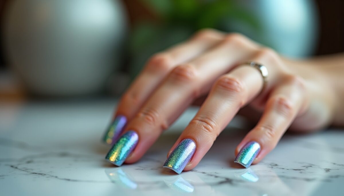 Ongles Effet Sirène : Guide Pratique en 5 Étapes avec une Sélection des Meilleurs Produits