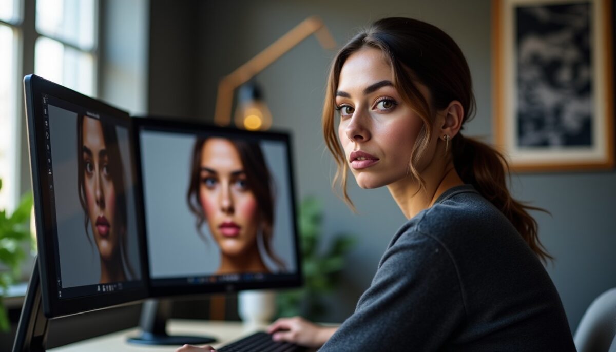 Retouche automatique par IA ou manuelle : temps, résultat et maîtrise comparés